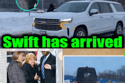 Taylor Swift’s motorcade arrives at Highmark Stadium cheer Fiancé Travis before Chiefs vs Bills game BB