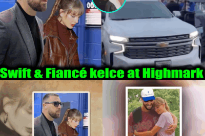 Travis Kelce & Fiancé Taylor Swift appear at Highmark Stadium at the Chiefs vs Buffalo Bills game BB