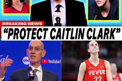 Adam Silver Intervenes: Why the NBA Commissioner is Demanding Protection for Caitlyn Clark to Save the WNBA’s Economic Engine bb
