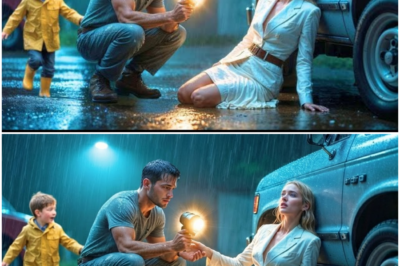 “Can I Sleep in Your Car?” The Female CEO Whispered—The Single Dad Mechanic Froze in Shock… DT