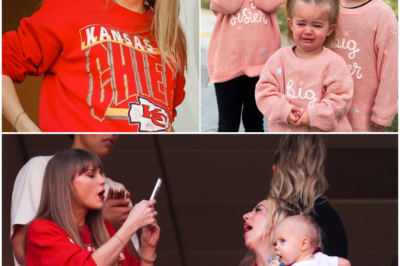 Taylor Swift Enters Her “Auntie Era” at Heartbreaking Chiefs Game: A Sweet Moment Amidst a Season-Ending Tragedy DT