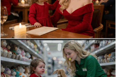 She Was Left Alone On A Christmas Blind Date—Until A Little Girl Sat Down And Changed Everything… DT