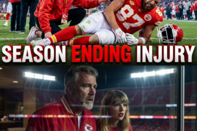 Taylor Swift Rushed to the Field After Travis Kelce Got Hurt – His Dad’s Reaction Will Amaze You BB