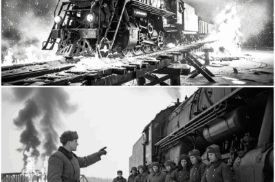 The “Fire Train” That Crossed a Burning Bridge to Keep an Entire Front Alive