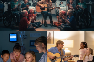 12 kids in cancer ward couldn’t go to Taylor Swift concert — what she did at 2AM will WRECK you DT