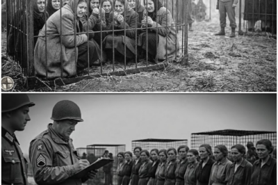 “We Were Locked Up in Cages” — German Women POWs Shocked to See U.S. Cages for the First Time DT
