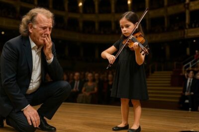ORPHAN GIRL BEGS ANDRÉ RIEU FOR HIS VIOLIN… HER FIRST NOTE SILENCES THE ENTIRE CROWD DT