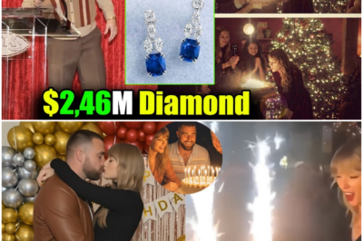 Inside the Diamond Party: Travis Kelce Stuns Taylor Swift with $8.5 Million Blue Diamonds at Lavish 36th Birthday Bash DT