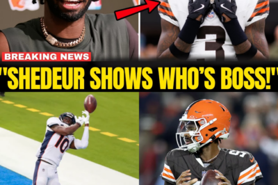 “Energy Vampire”: Shedeur Sanders’ Perfect Pass Exposes Jerry Jeudy as Analysts Call for His Immediate Removal After Historic Collapse  BB