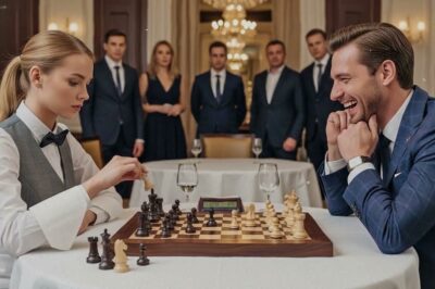 Billionaire CEO Invites Waitress to Play Chess as a Joke – But Her Move Leaves Everyone Stunned DT