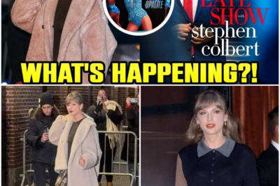 The End of an Era Begins: Taylor Swift Arrives at Colbert Amidst Secret Screenings, Billionaire Milestones, and a Massive Docuseries Rollout DT
