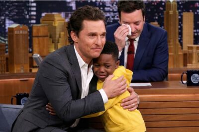 Matthew McConaughey BREAKS DOWN When 10-Year-Old’s Confession Shocks Jimmy Fallon Live DT