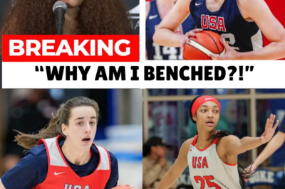 The Coronation and the Cut: How Caitlin Clark Seized the Team USA Throne While Angel Reese Watched from the Bench BB