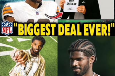 Shedeur Sanders Signs Historic “Prime Equity” Nike Deal, Shatters Rookie Sales Records with $250 Million Surge BB