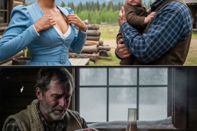 The Widowed Rancher Searched for Milk for His Newborn —Until the Neighbor Girl Arrived Offering Help