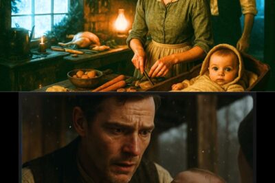 He Hired a Widow to Prepare Christmas Dinner—But Her Baby’s Eyes Stirred a Love He Thought Was Gone