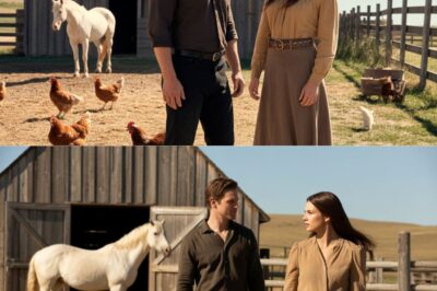 She Looked Him in the Eye and Said, “I want a child” — the shy rancher almost collapsed.